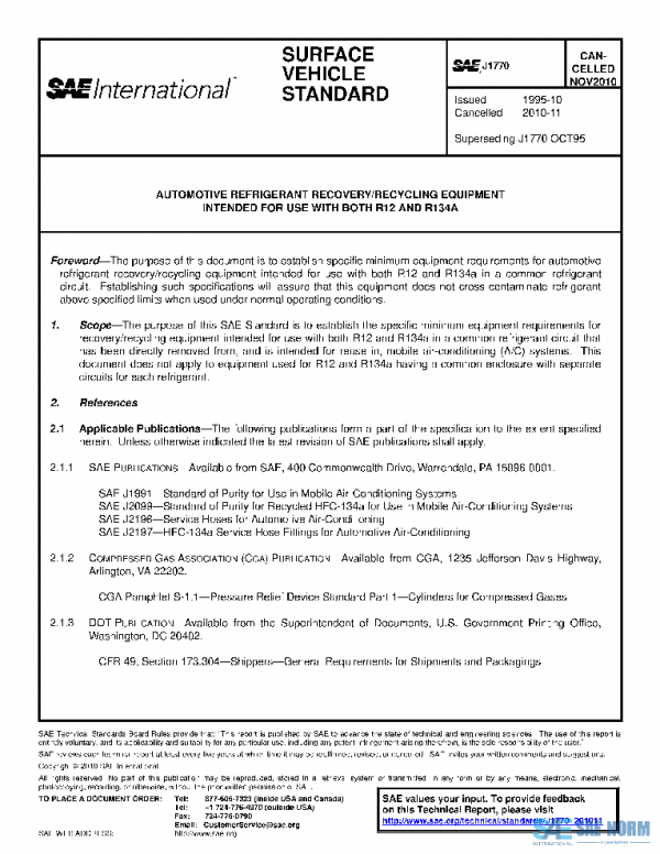 SAE J1770_201011 PDF