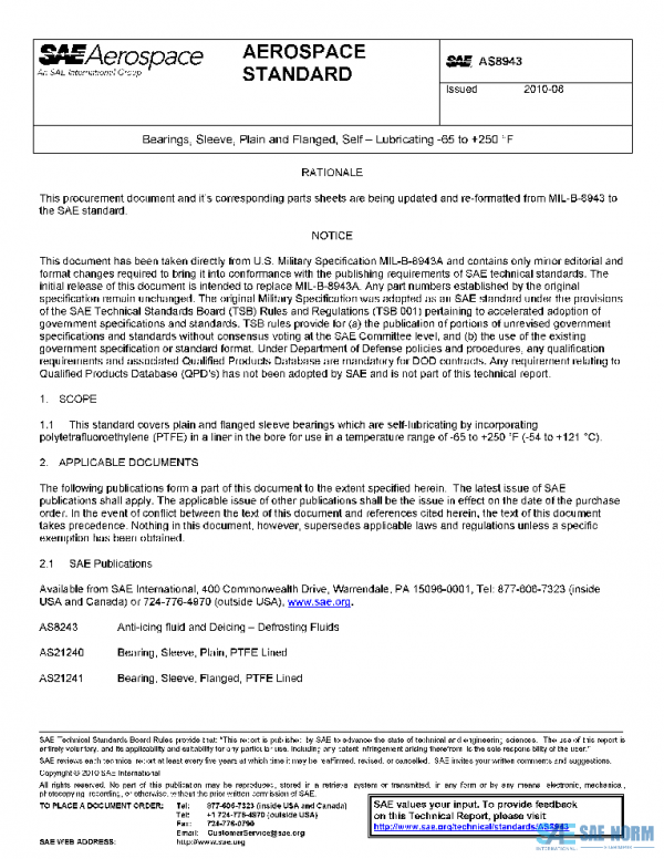 SAE AS8943 PDF
