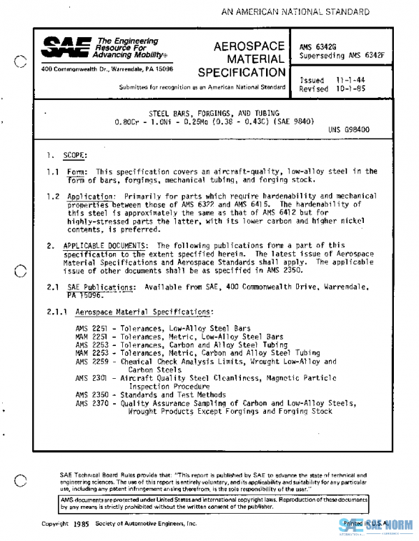 SAE AMS6342G PDF