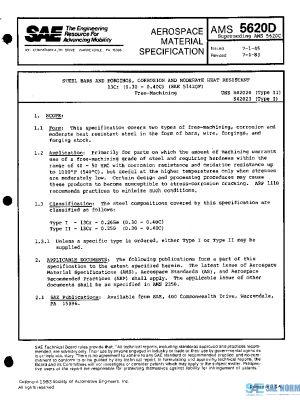 SAE AMS5620D PDF