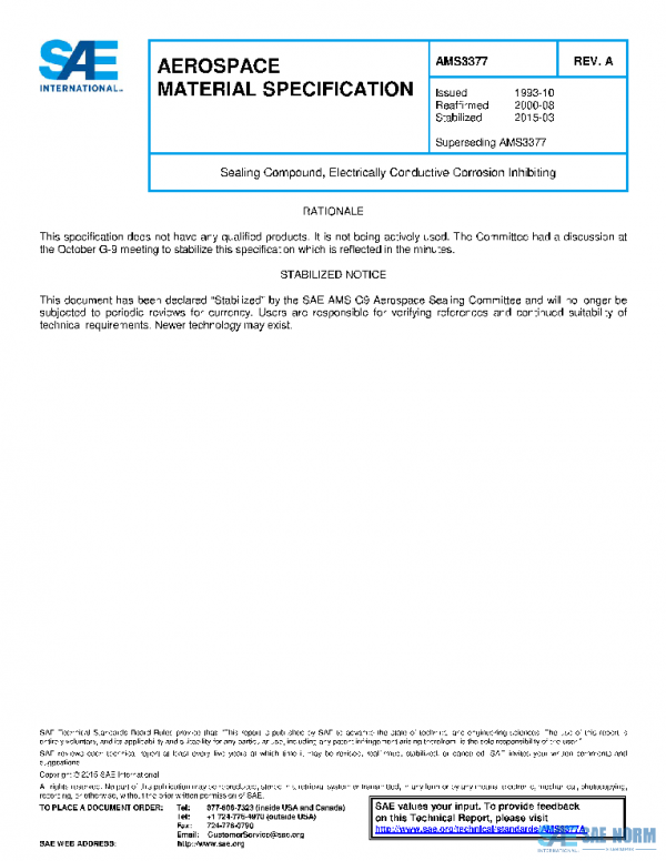 SAE AMS3377A PDF
