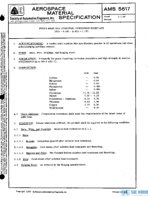 SAE AMS5617 PDF