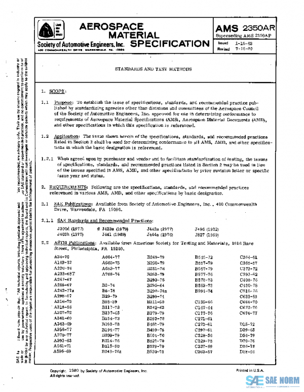 SAE AMS2350AR PDF