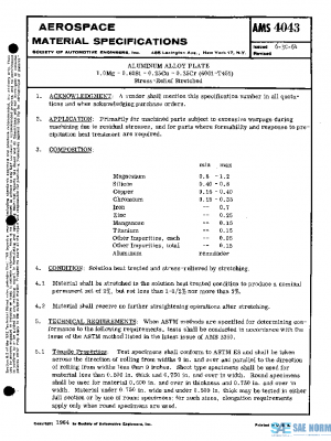 SAE AMS4043 PDF