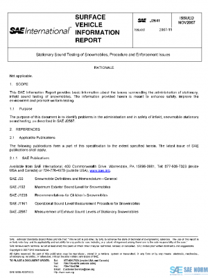 SAE J2641_200711 PDF