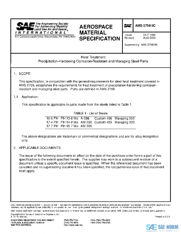 SAE AMS2759/3C PDF