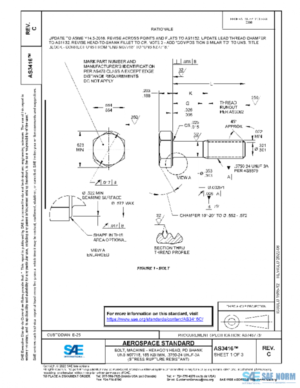 SAE AS3416C PDF SAE AS3416C PDF