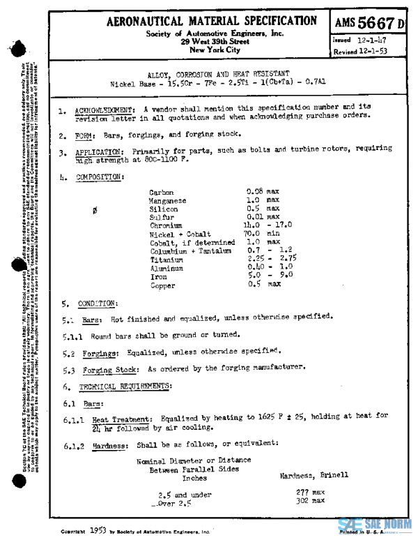 SAE AMS5667D PDF