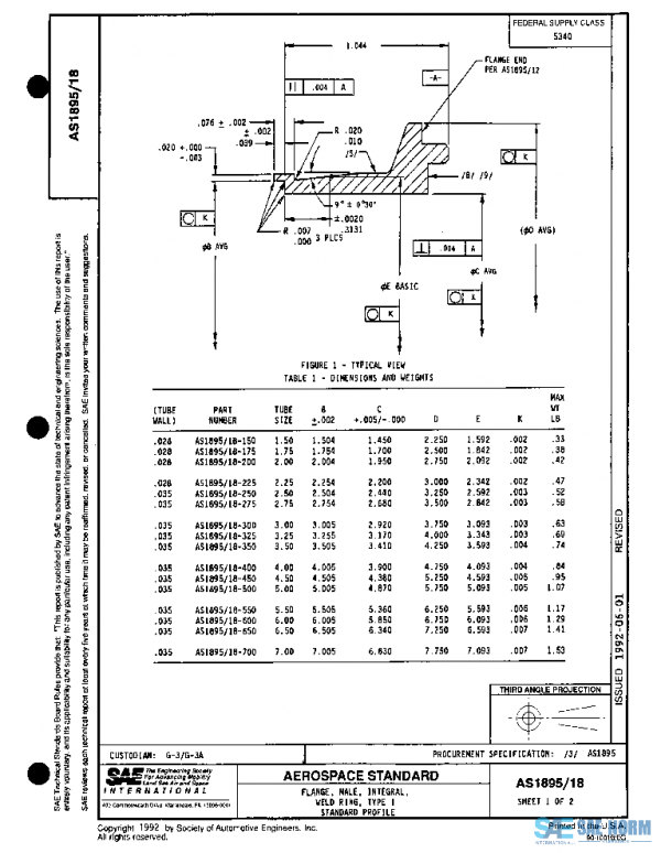 SAE AS1895/18 PDF