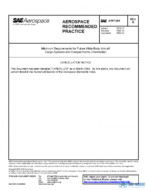 SAE ARP1395B PDF