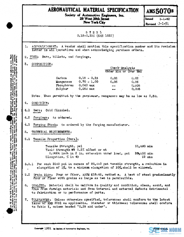 SAE AMS5070B PDF
