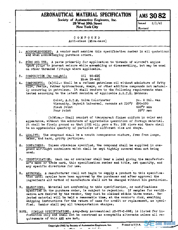 SAE AMS3082 PDF