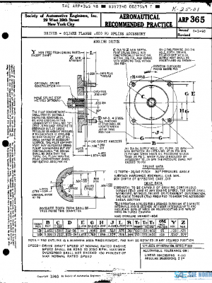 SAE ARP365 PDF