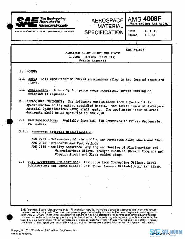 SAE AMS4008F PDF