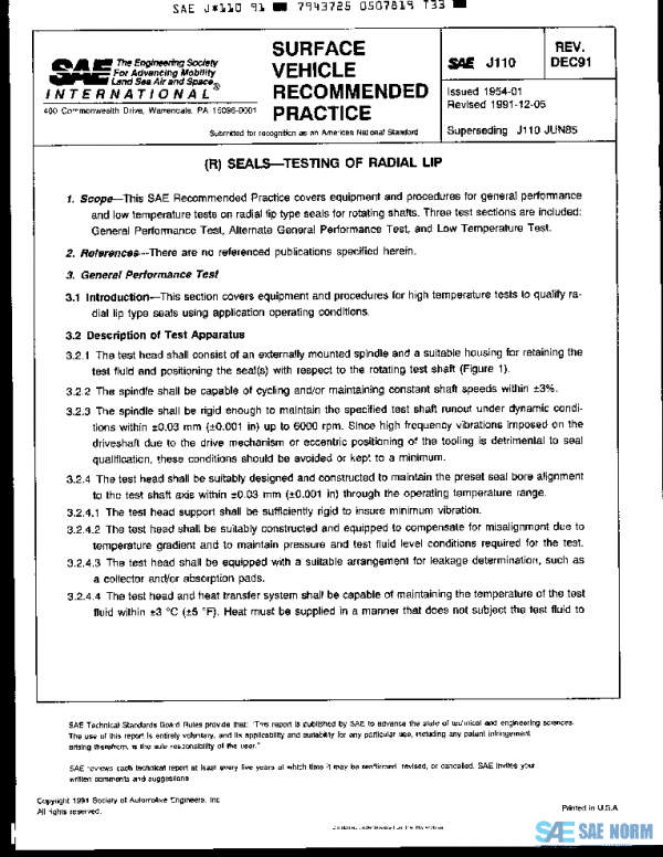SAE J110_199112 PDF