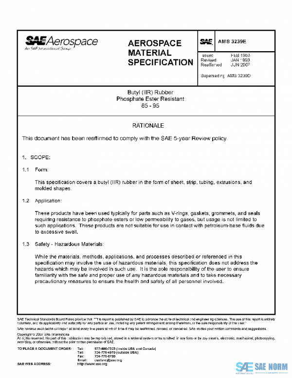 SAE AMS3239E PDF SAE AMS3239E PDF