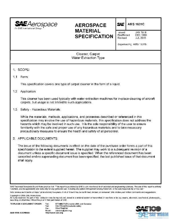 SAE AMS1631C PDF