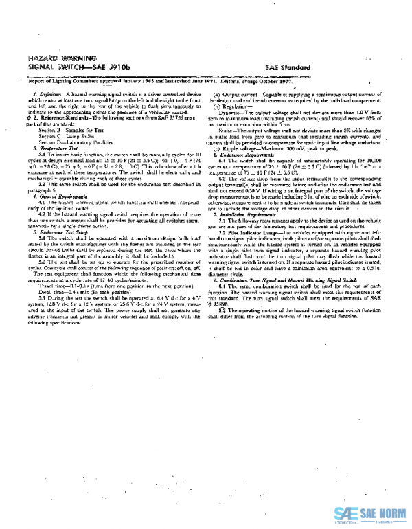 SAE J910B_197710 PDF SAE J910B_197710 PDF
