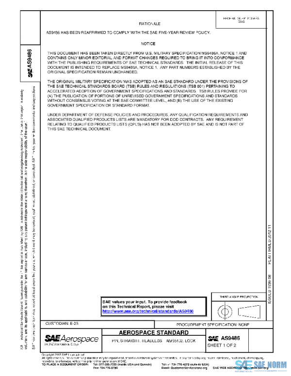 SAE AS9486 PDF SAE AS9486 PDF