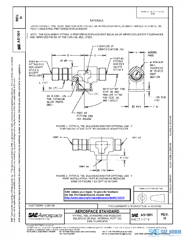 SAE AS1001H PDF SAE AS1001H PDF