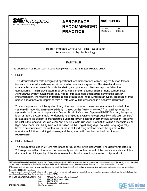 SAE ARP5108 PDF