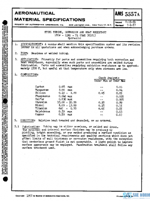 SAE AMS5557A PDF