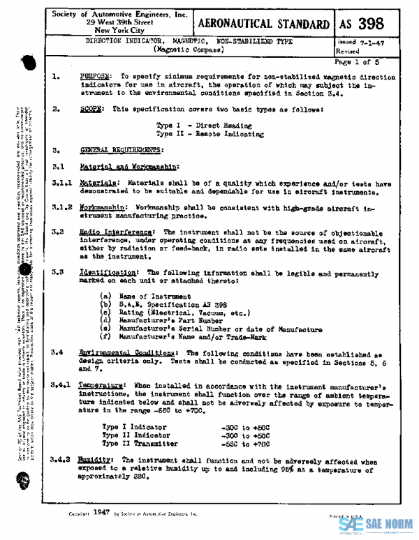 SAE AS398 PDF