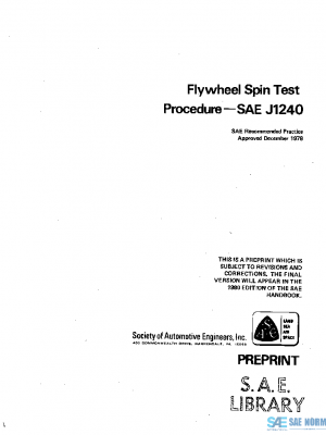 SAE J1240_197812 PDF