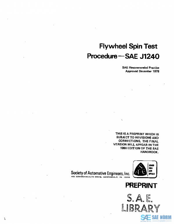 SAE J1240_197812 PDF