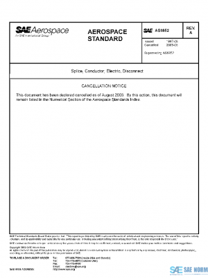 SAE AS6852A PDF