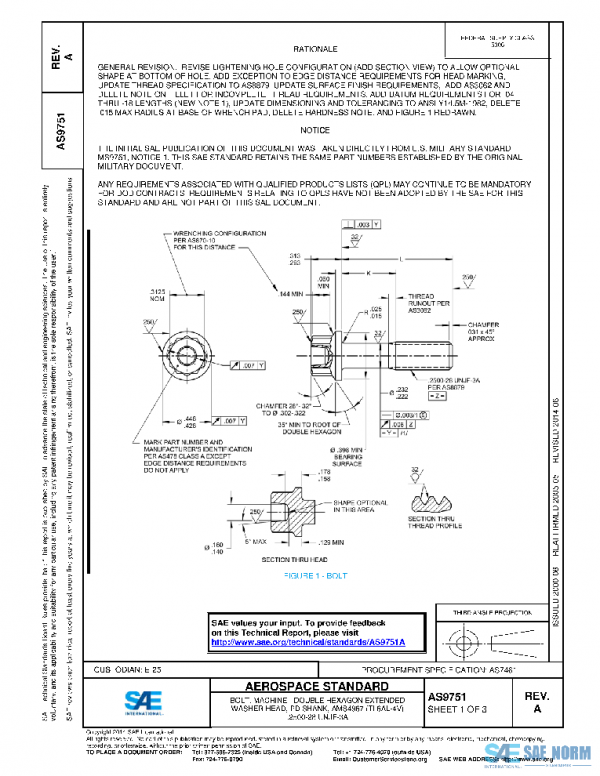 SAE AS9751A PDF SAE AS9751A PDF