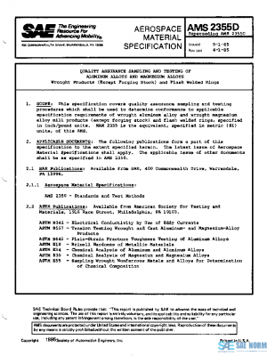 SAE AMS2355D PDF