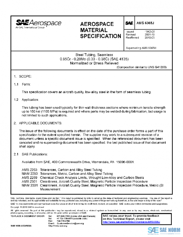 SAE AMS6365J PDF