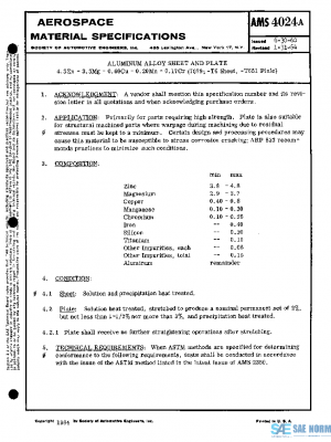 SAE AMS4024A PDF