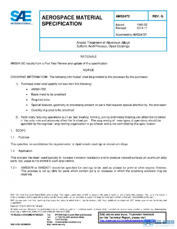 SAE AMS2472G PDF SAE AMS2472G PDF