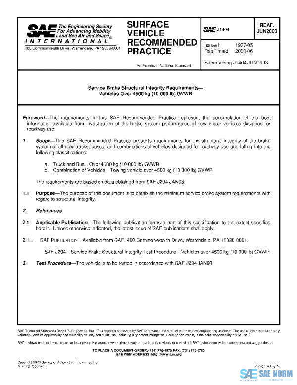 SAE J1404_200006 PDF SAE J1404_200006 PDF