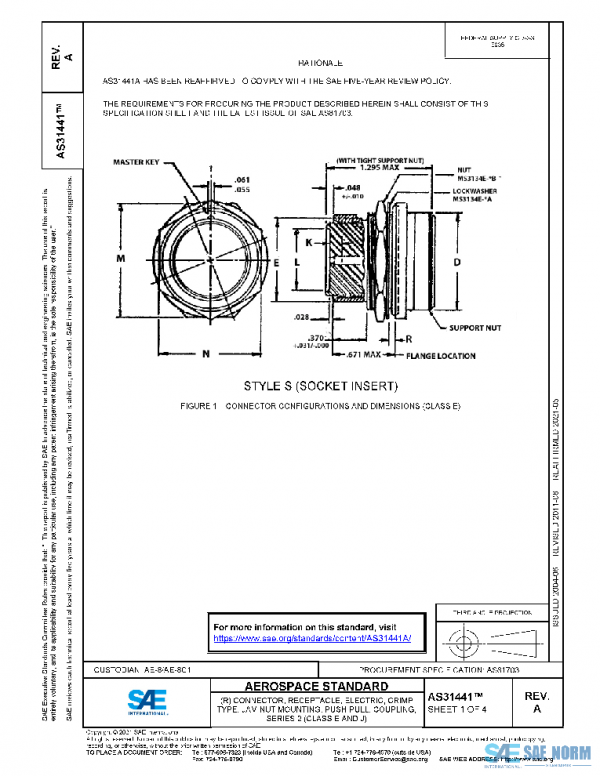 SAE AS31441A PDF