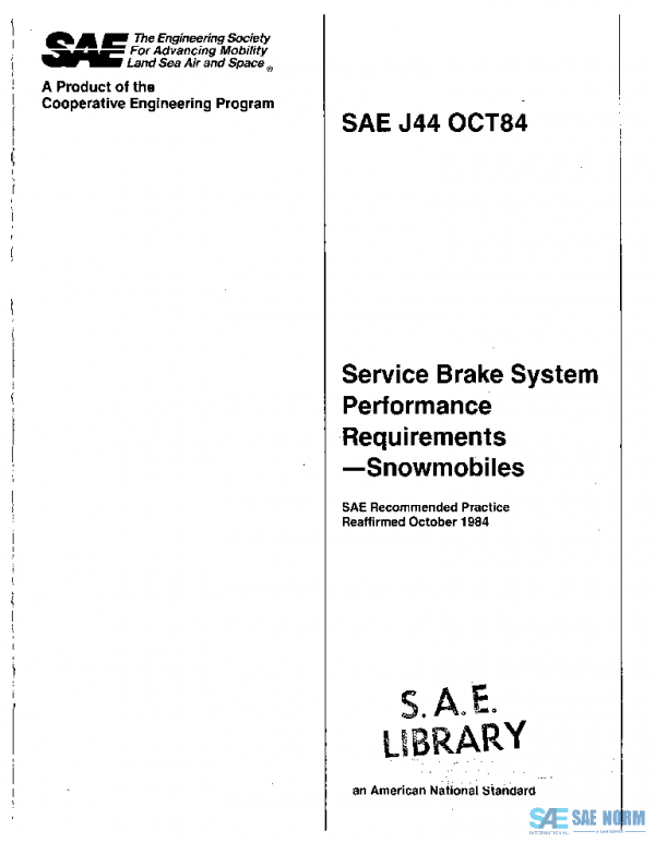 SAE J44_198410 PDF