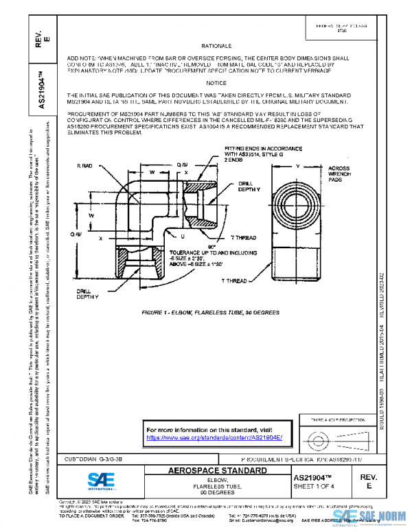SAE AS21904E PDF SAE AS21904E PDF