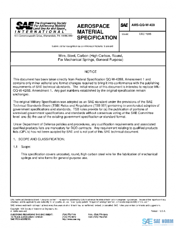 SAE AMSQQW428 PDF