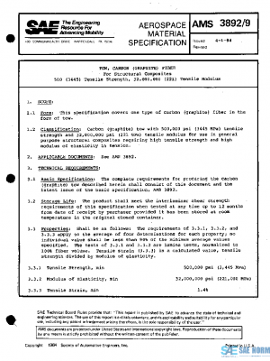 SAE AMS3892/9 PDF