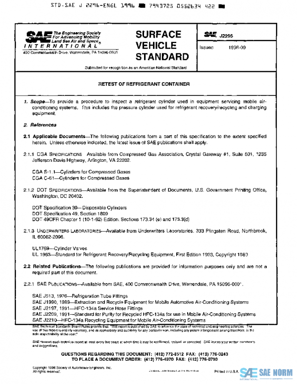 SAE J2296_199609 PDF