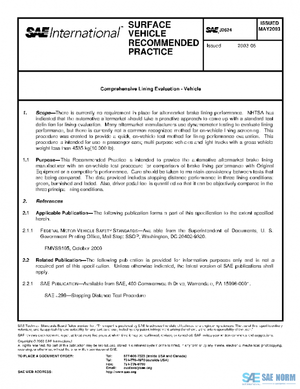 SAE J2624_200305 PDF