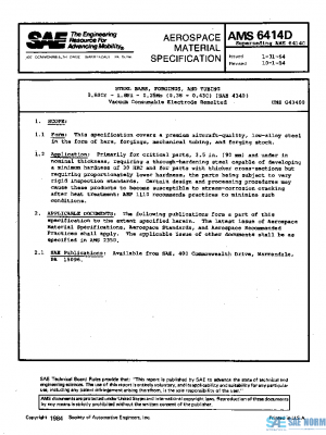 SAE AMS6414D PDF