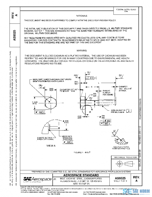 SAE AS9525A PDF