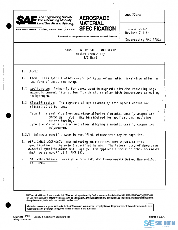 SAE AMS7702B PDF