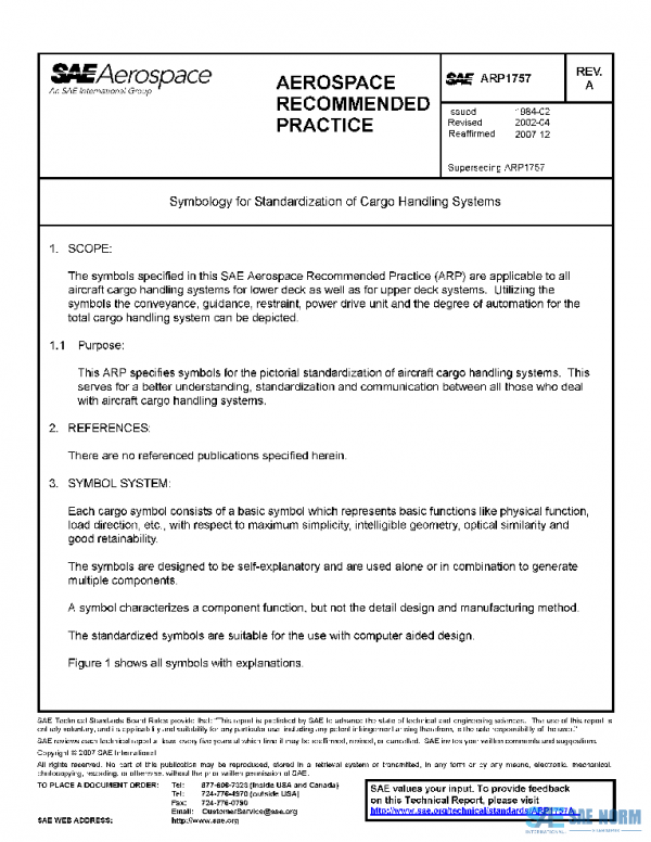 SAE ARP1757A PDF
