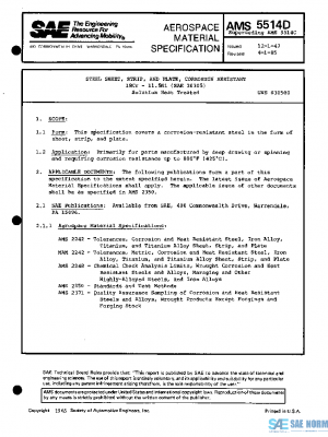 SAE AMS5514D PDF