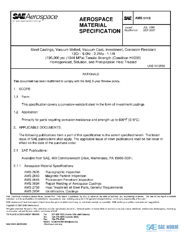 SAE AMS5412 PDF