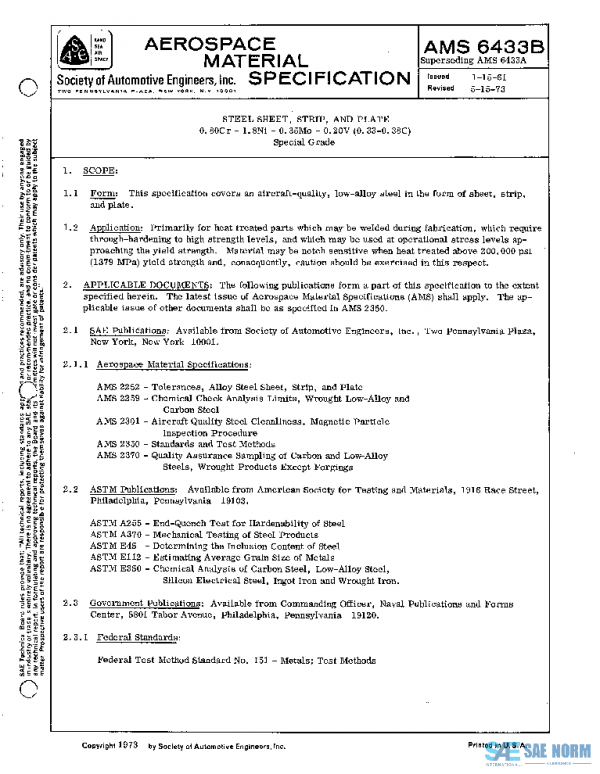 SAE AMS6433B PDF